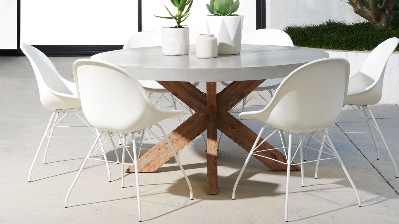 Montpellier Side Chair White Domayne