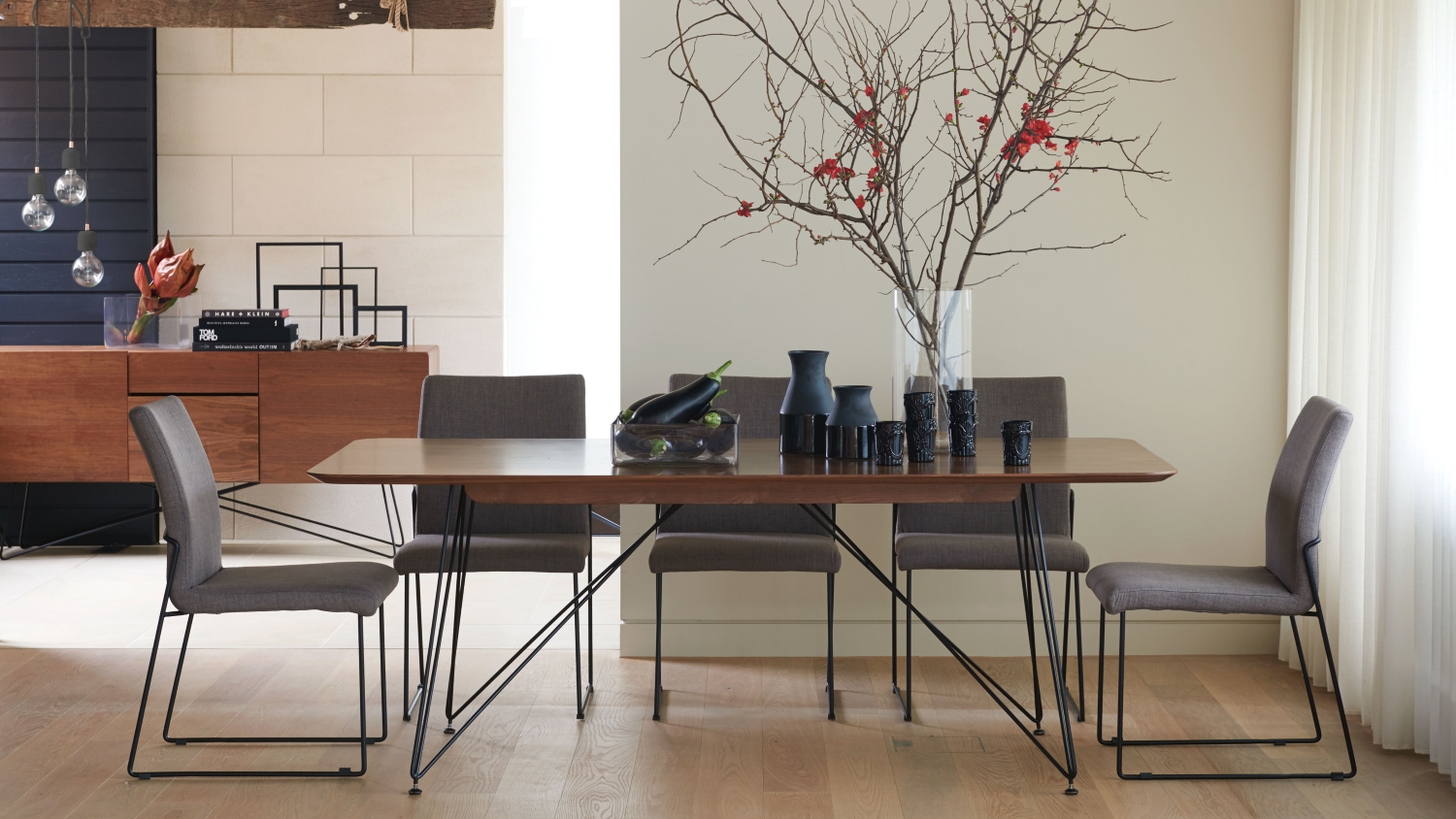 Serena Rectangular Dining Table Domayne