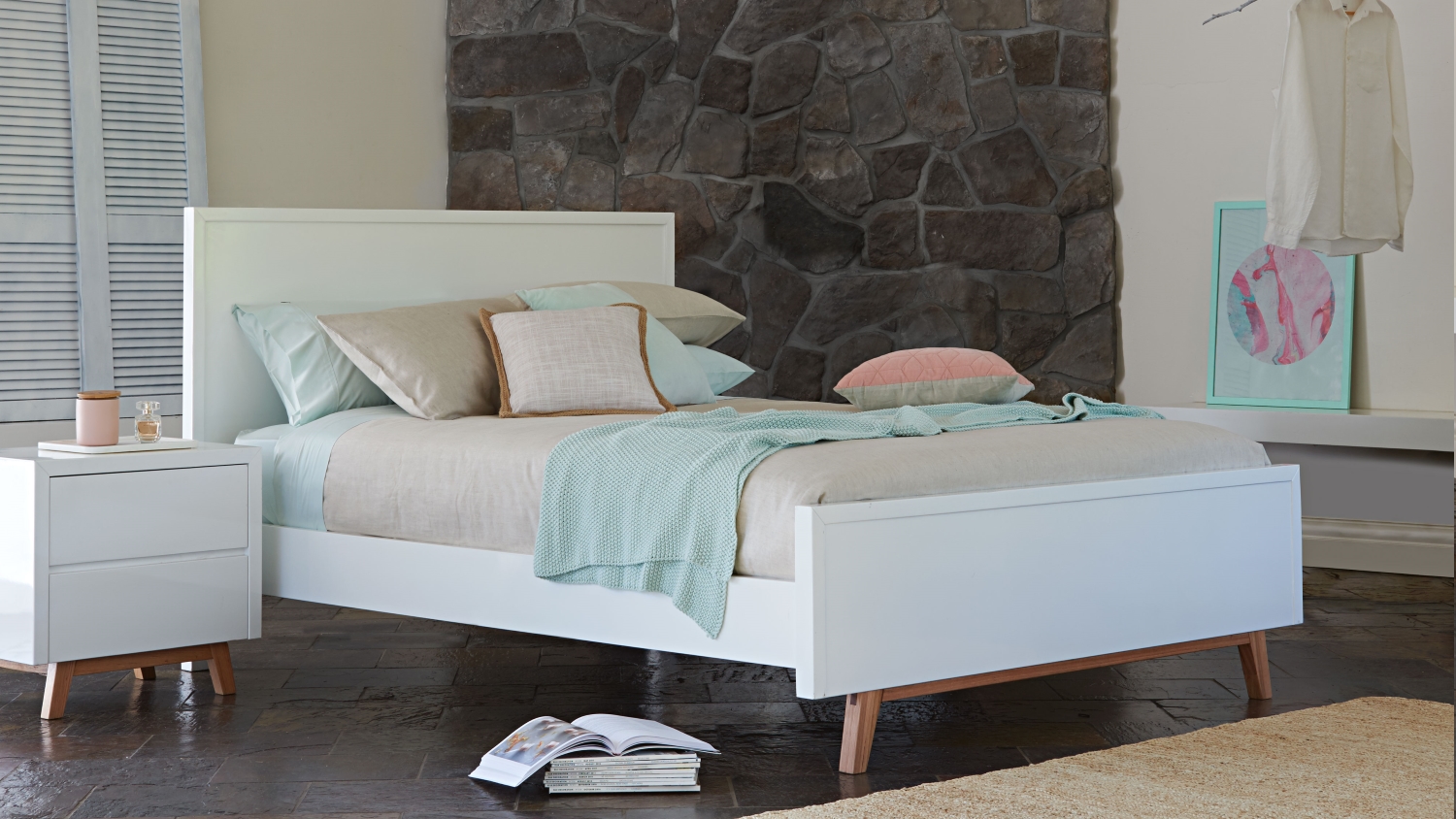 Aspen Bed Frame Domayne