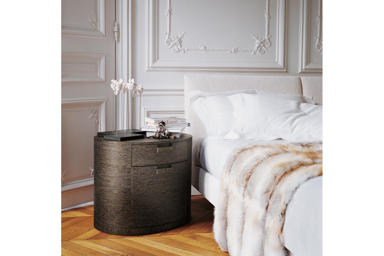 Amphora Bedside Table By Antonio Citterio For Maxalto Space