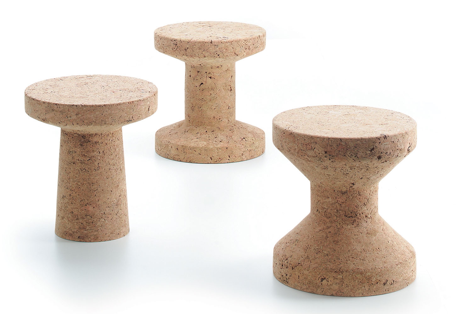 Cork Family Side Table/Stool by Jasper Morrison for Vitra Space Furniture