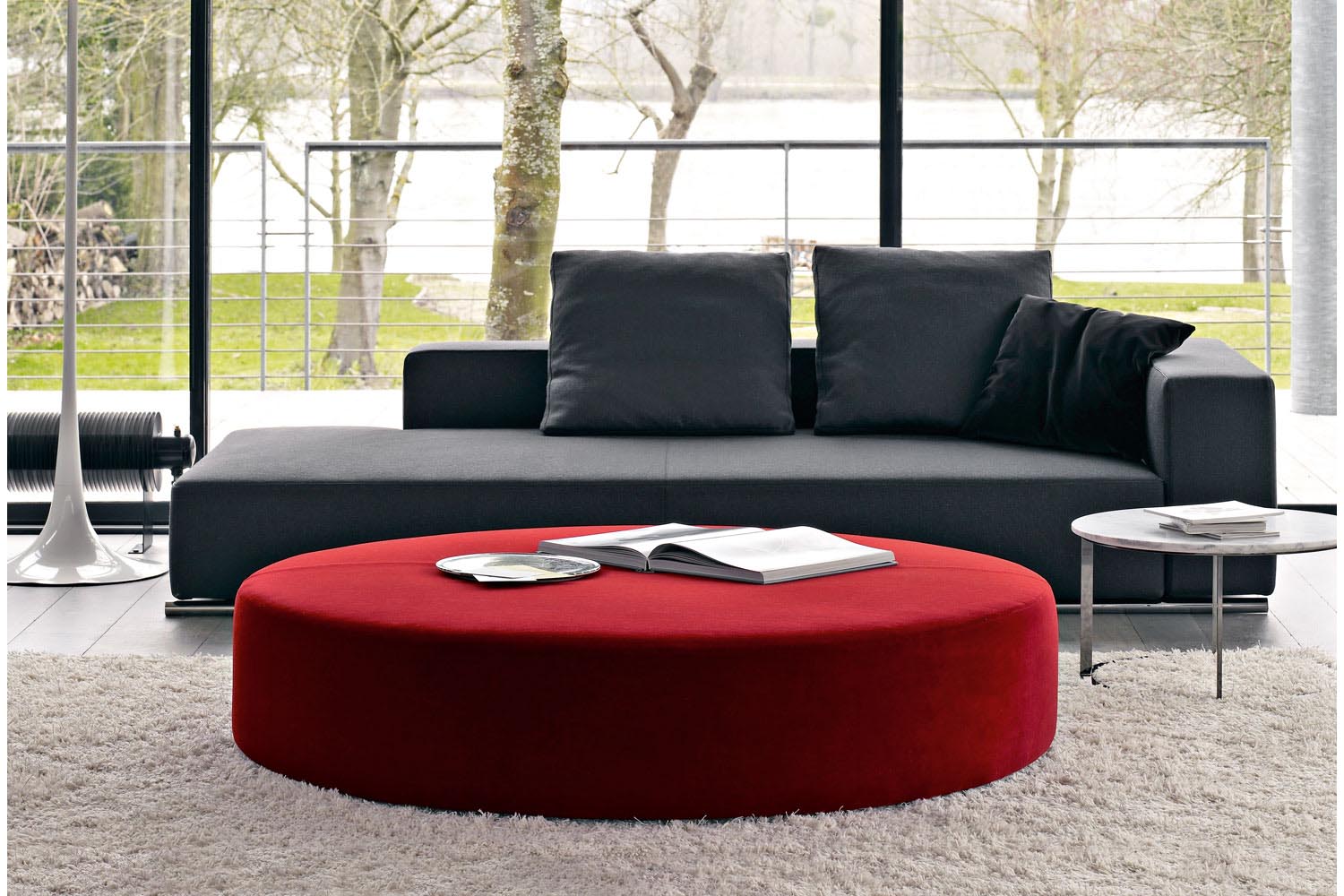 Harry Large Ottoman By Antonio Citterio For B&B Italia | Space Furniture