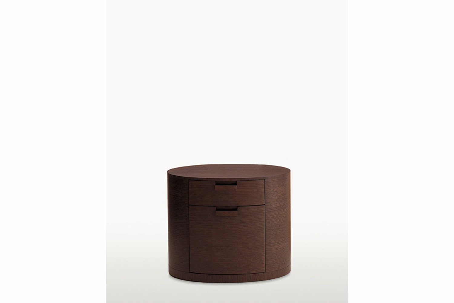 Amphora Smoked Oak Bedside Table By Antonio Citterio For Maxalto