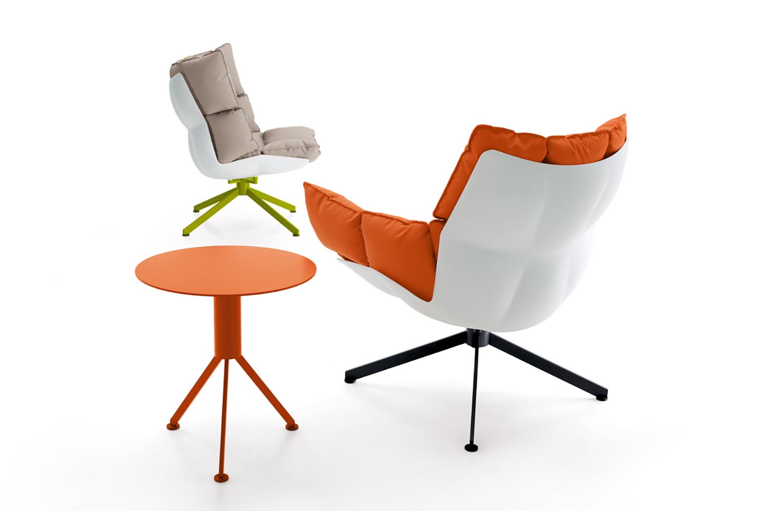 Husk Outdoor Side Table by Patricia Urquiola for B&B Italia Space