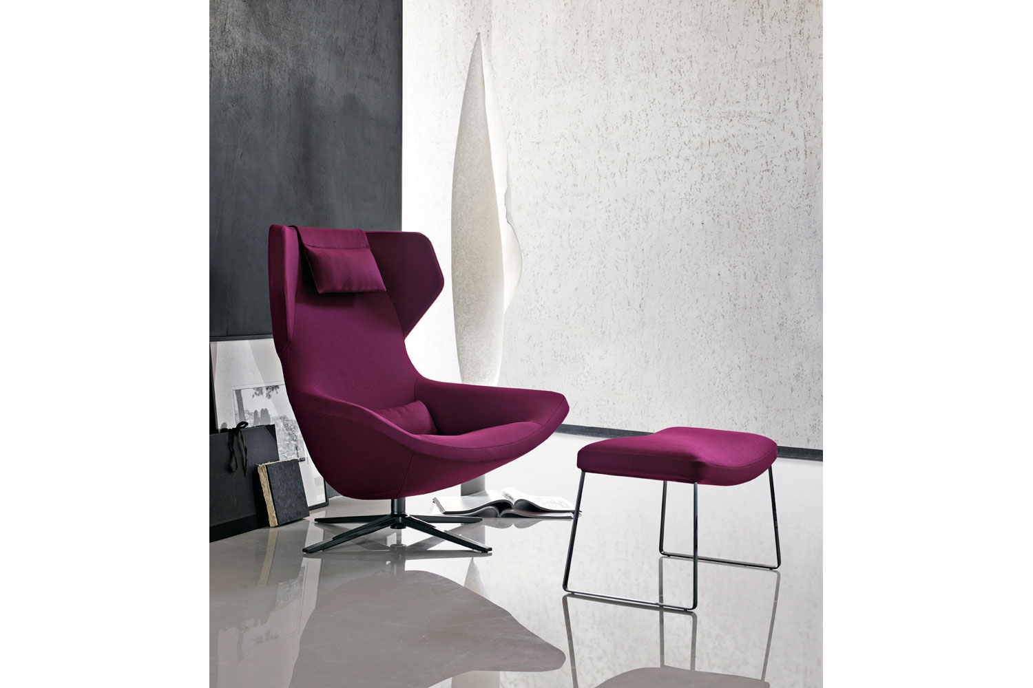 Metropolitan '14 Swivel Armchair By Jeffrey Bernett For B&B Italia ...