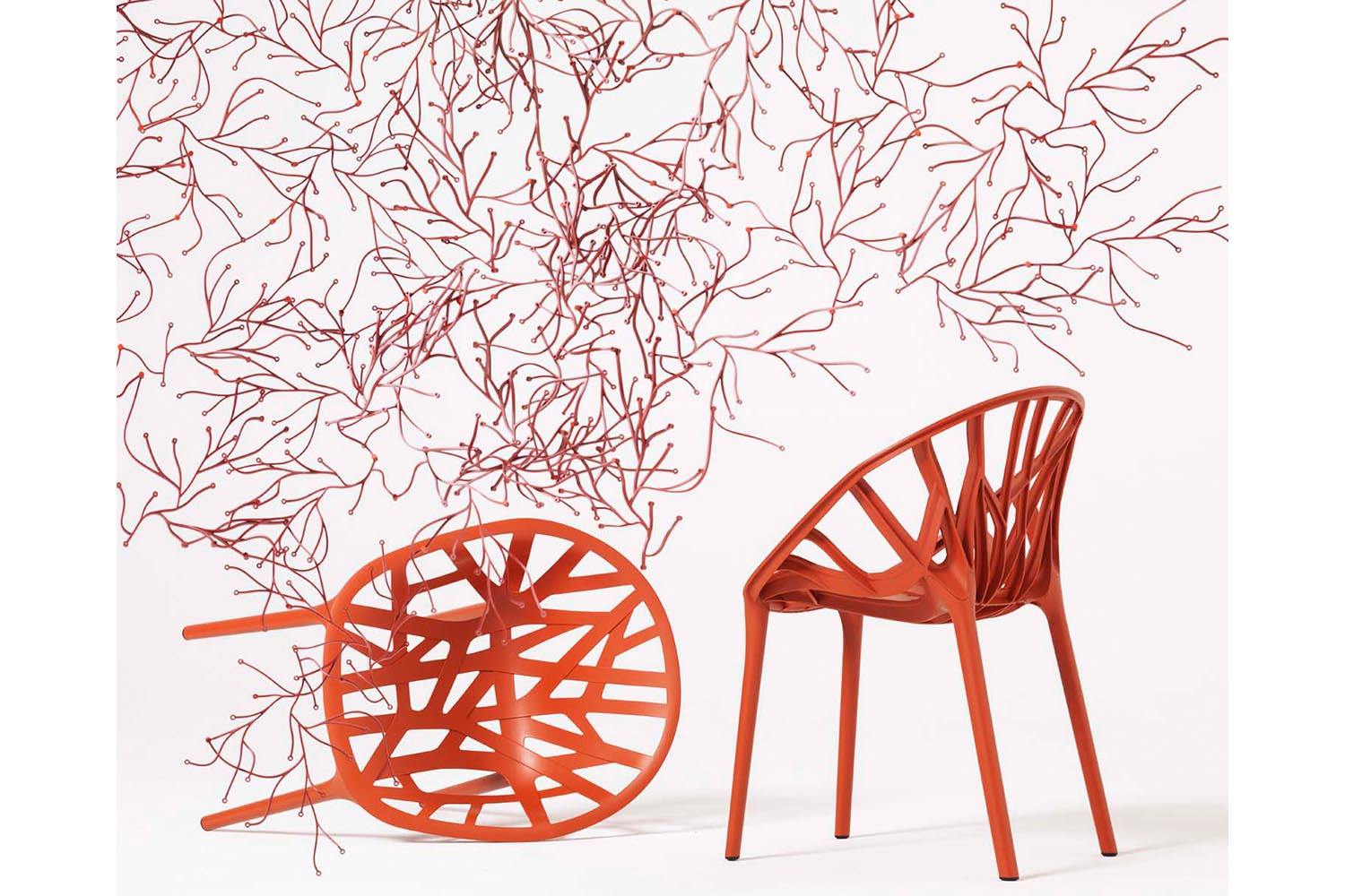 Vegetal Chair by Ronan & Erwan Bouroullec for Vitra Space Furniture