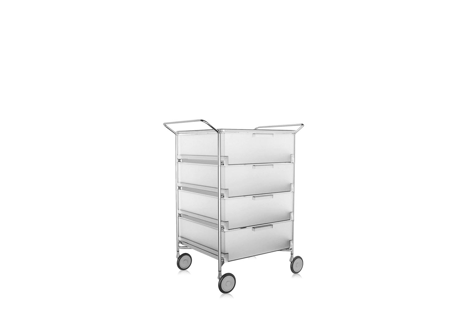 Mobil Handles With 4 Drawers On Castors By Antonio Citterio With