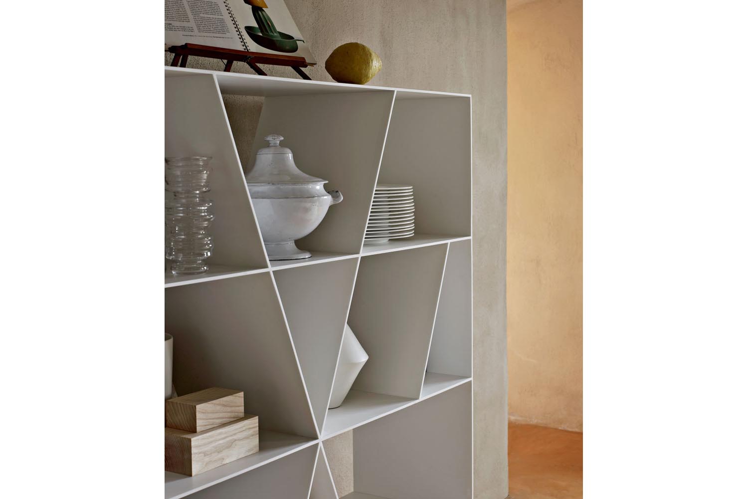 Shelf X Bookcase by Naoto Fukasawa for B&B Italia Space Furniture