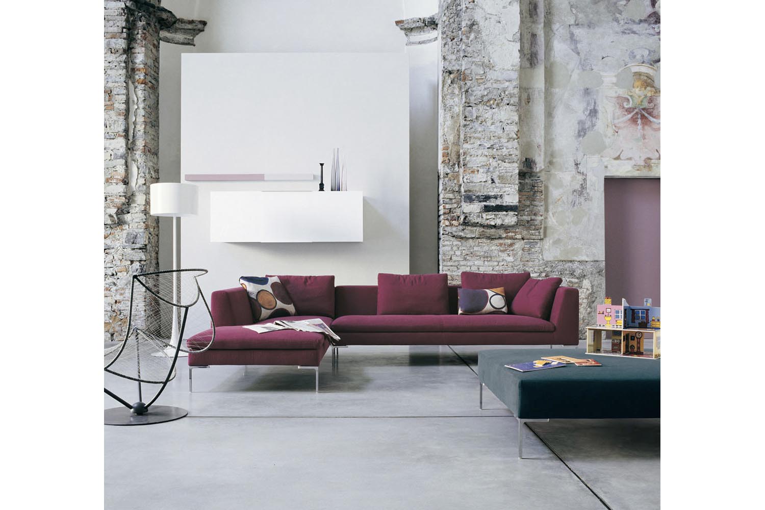 Charles Sofa By Antonio Citterio For B&B Italia | Space Furniture