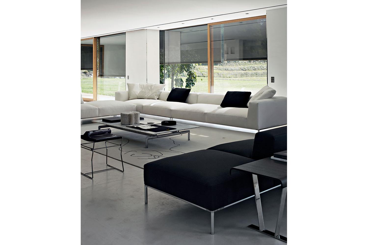 Frank 2012 Sofa By Antonio Citterio For B&B Italia | Space Furniture