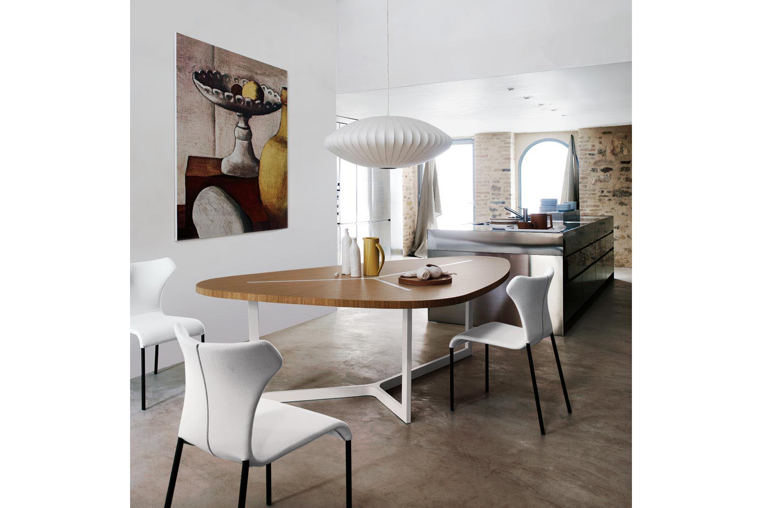 Seven Table By Jean-Marie Massaud For B&B Italia | Space Furniture