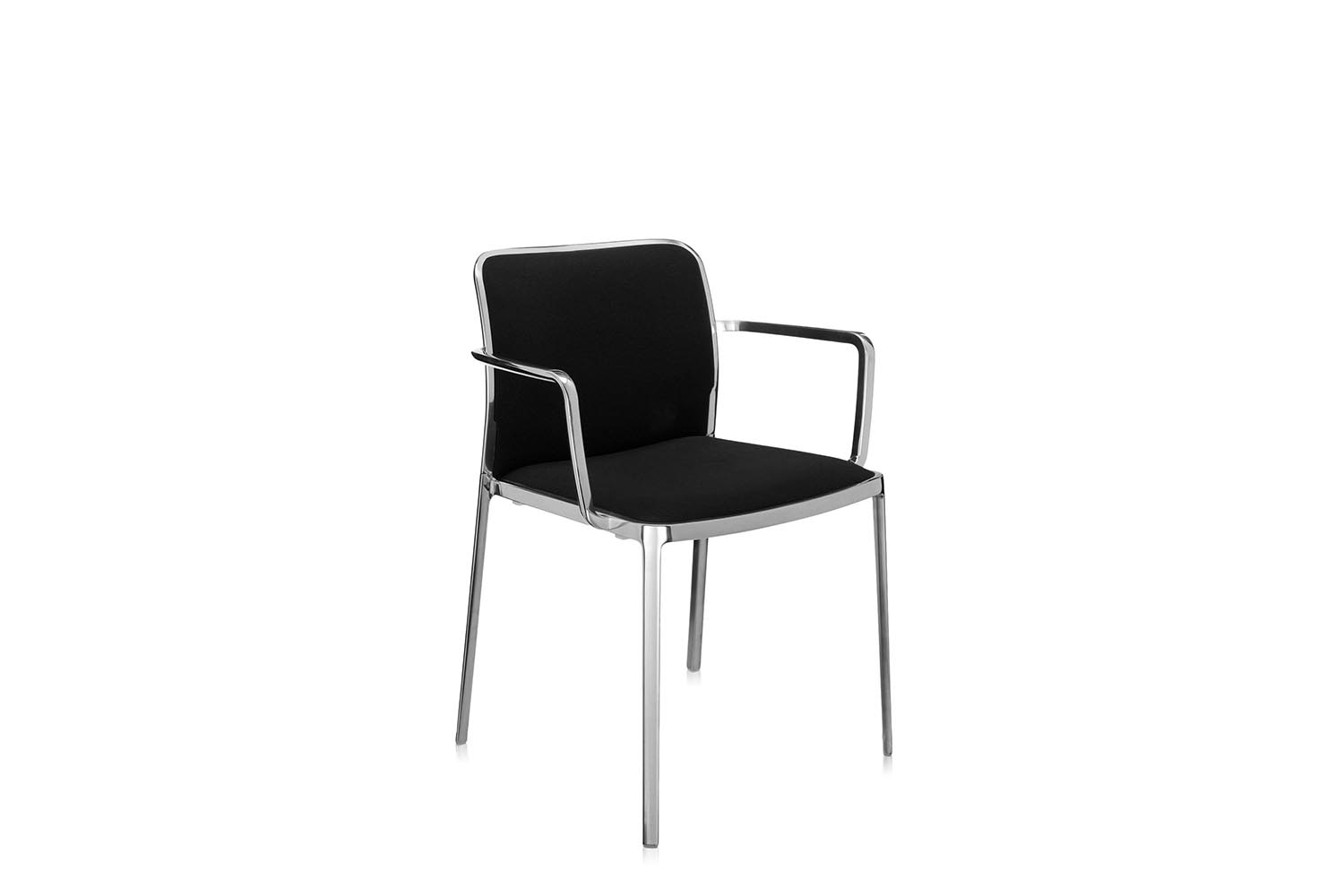 Audrey Soft Shiny Chair with Arms by Piero Lissoni for Kartell Space