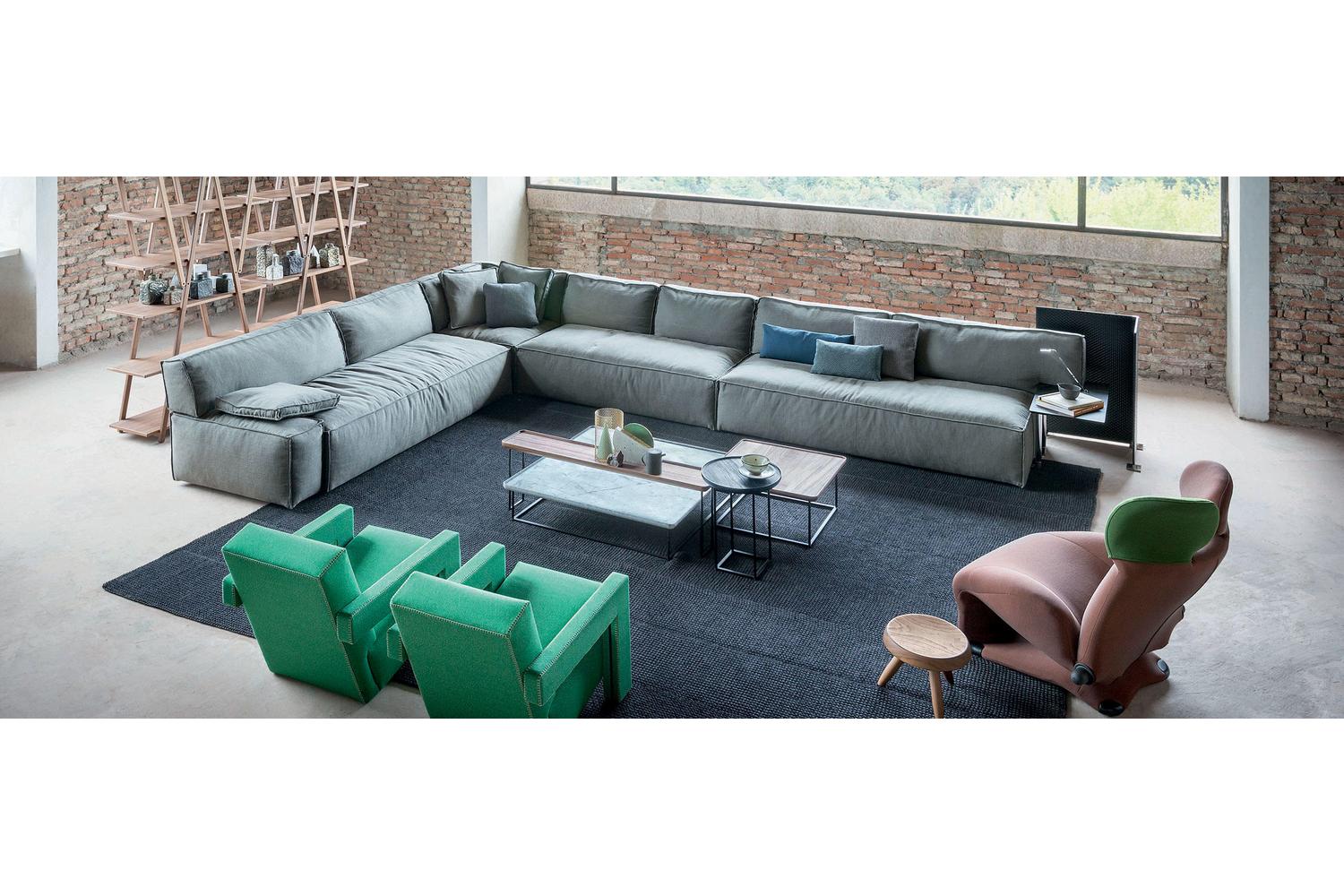 244 MyWorld Sofa by Philippe Starck for Cassina Space 