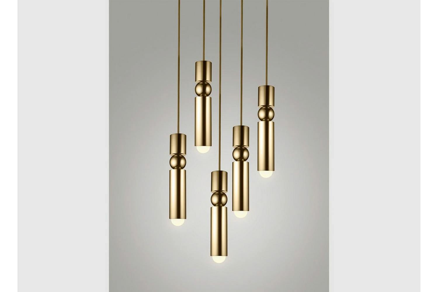 fulcrum chandelier 5 piece