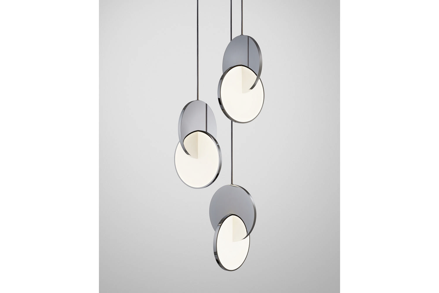 Eclipse Chandelier 3 Piece by Lee Broom Space Furniture