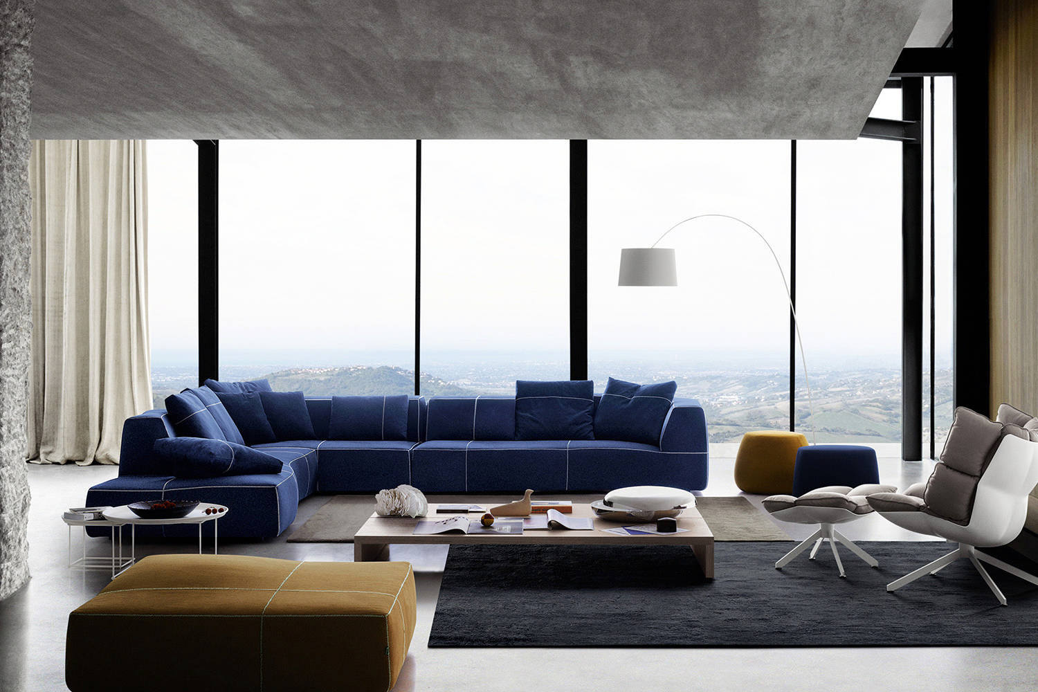 Bend-Sofa With Left Chaise By Patricia Urquiola For B&B Italia | Space ...