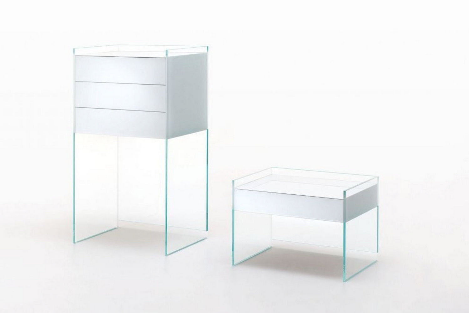 Float Chest Of Drawers By Patrick Norguet For Glas Italia Space