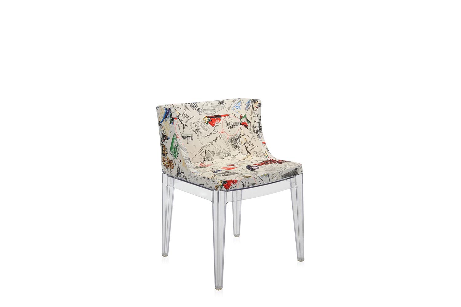 Mademoiselle Chair with Arms by Philippe Starck for Kartell Space