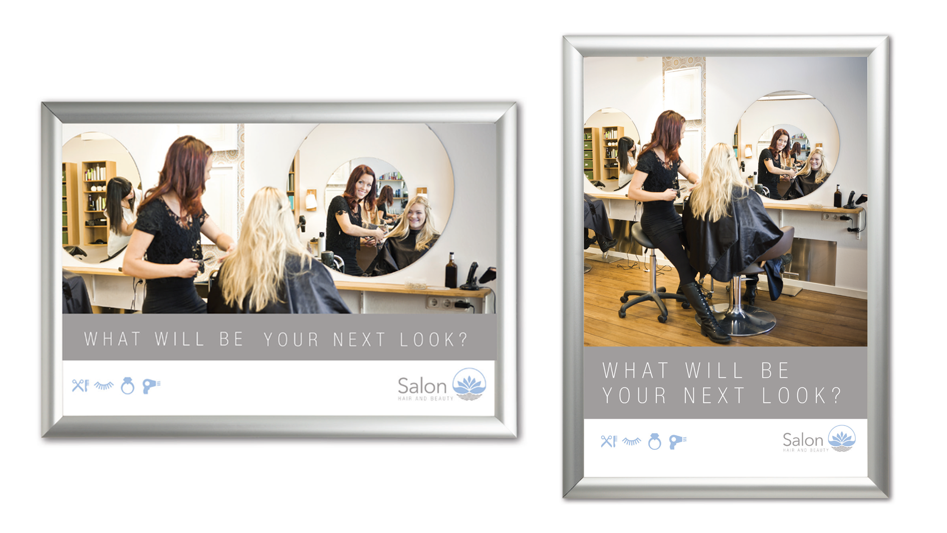 Colour Poster Print with Frame by Harvey Norman