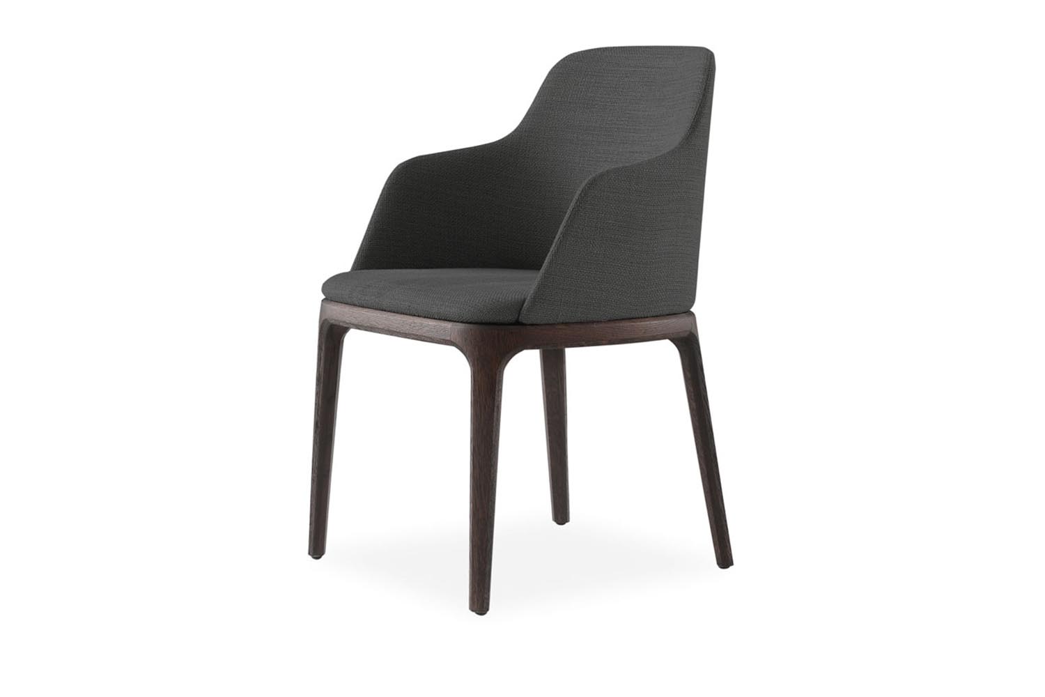 Grace Chair with Arms by Emmanuel Gallina for Poliform Poliform Australia