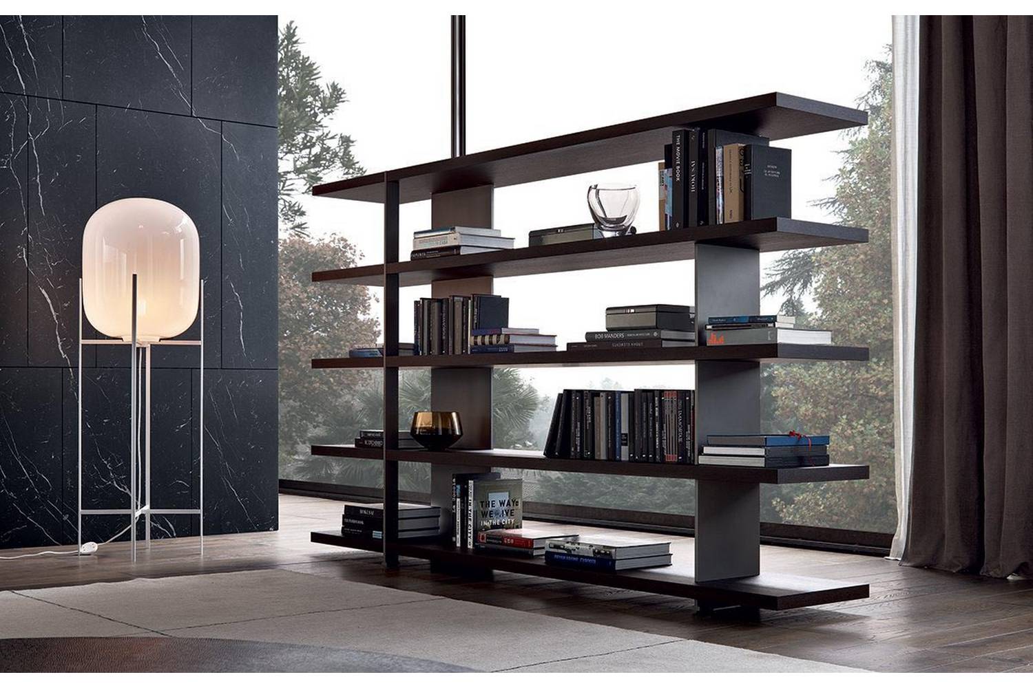 Bristol System Bookshelf by J. M. Massaud for Poliform Poliform Australia