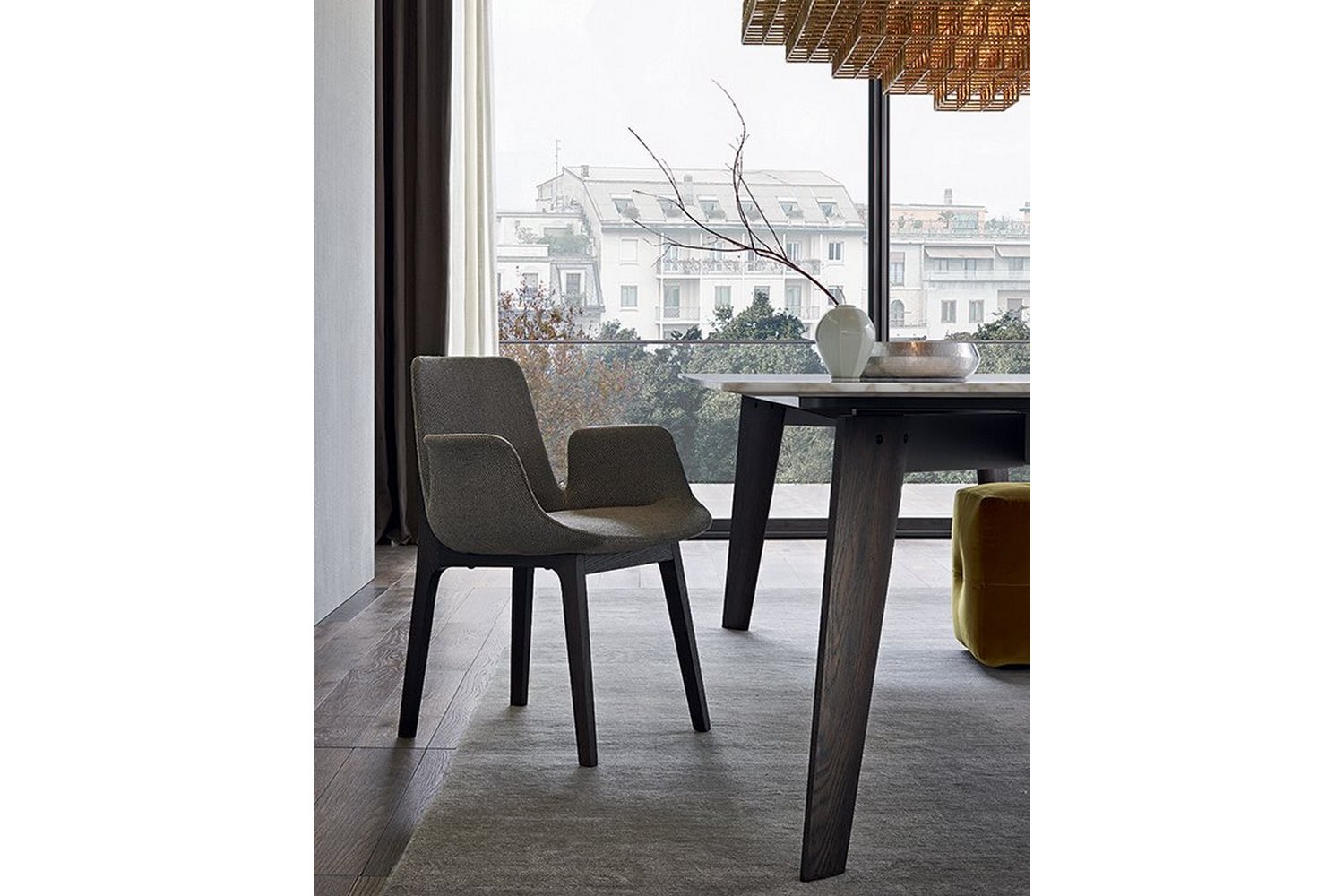 Ventura Chair with Arms by J. M. Massaud for Poliform Poliform Australia