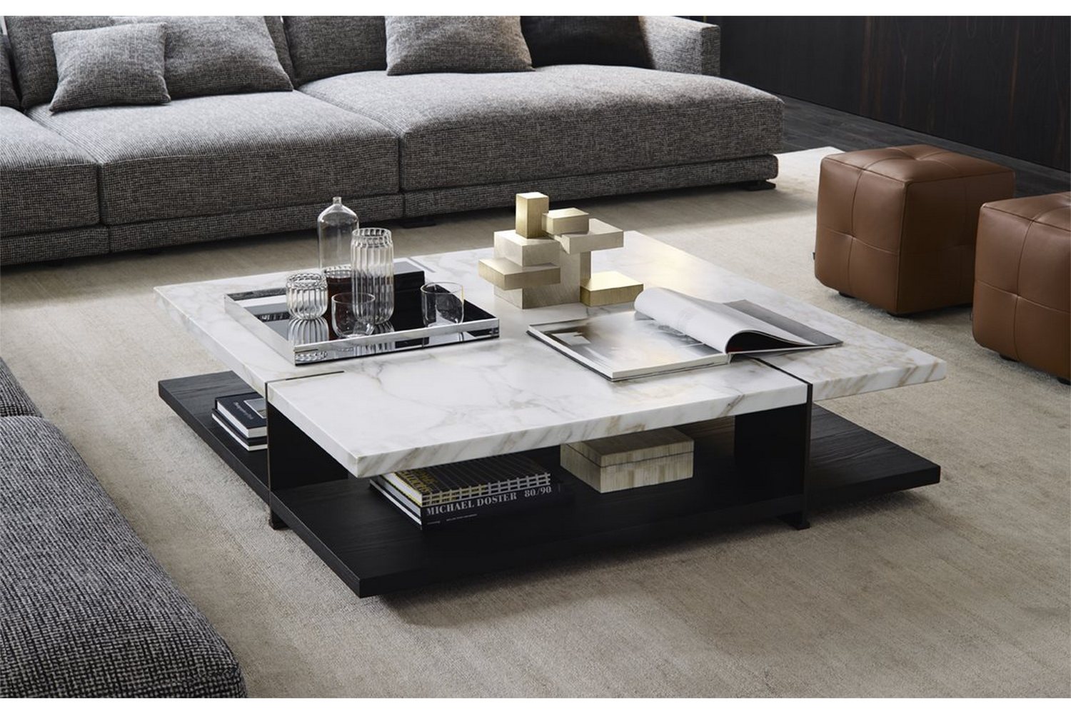 Bristol System Coffee Table by J.M Massaud for Poliform Poliform