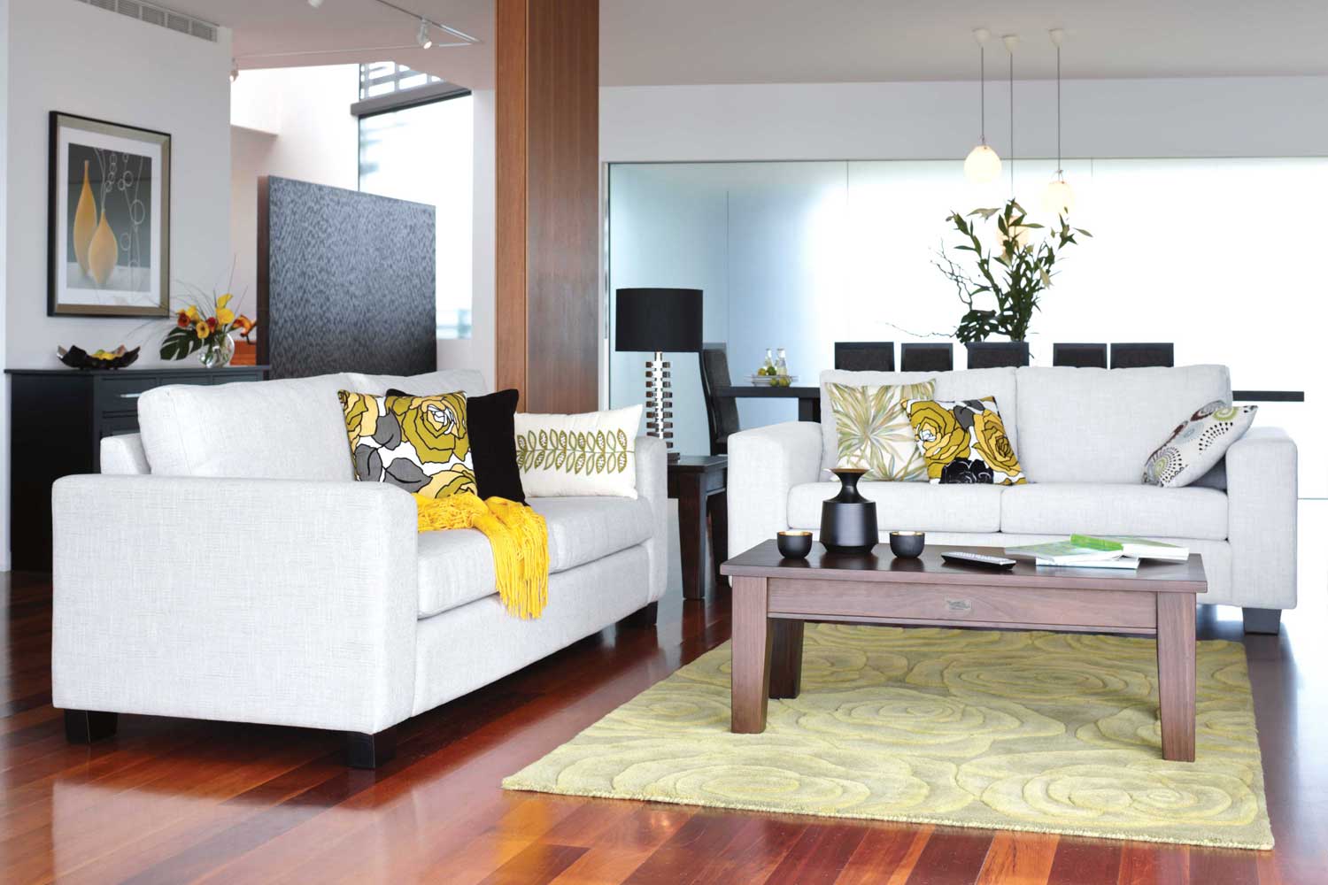 Alana 2 Piece Fabric Lounge Suite By Furniture Haven Harvey
