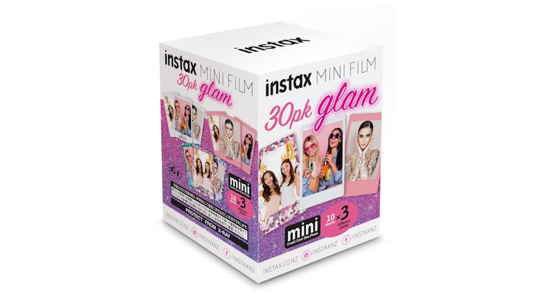 Instax Mini 30pk Glam Pack