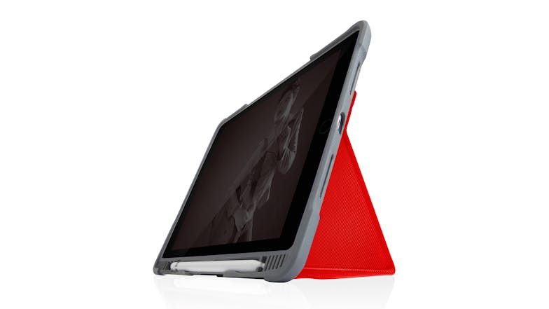 STM Dux+ Duo for iPad 7th/8th Gen - Red