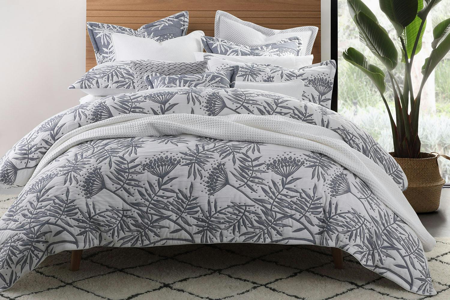Boronia Denim Duvet Cover Set By Private Collection Harvey