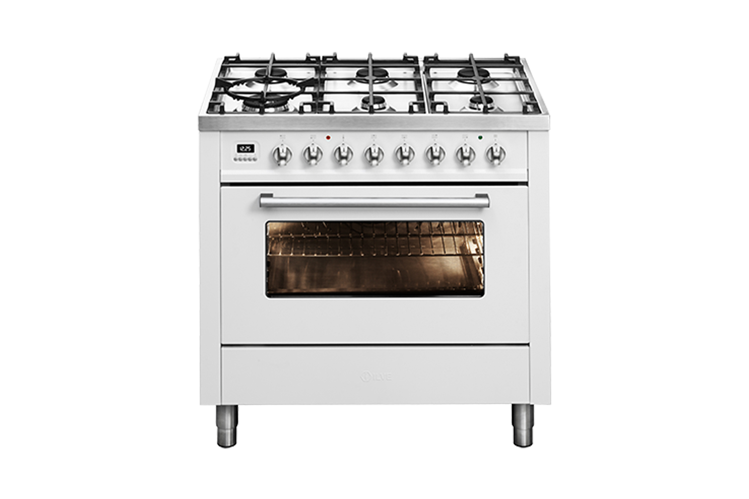 Ilve 90cm Freestanding Oven W Gas Cooktop Harvey Norman New Zealand