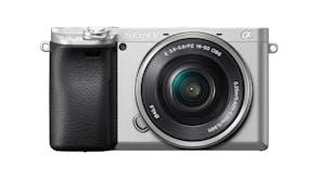 Sony Alpha 6400 Mirrorless Camera with 16-50mm Lens - Silver