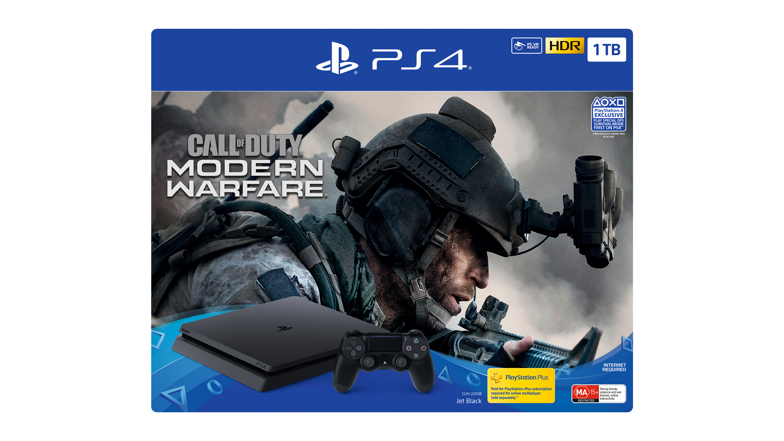 Playstation 4 Slim 1tb Call Of Duty Modern Warfare Bundle Ma