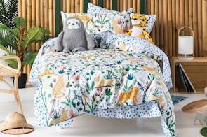The Wild Jungle Duvet Cover Set by Squiggles