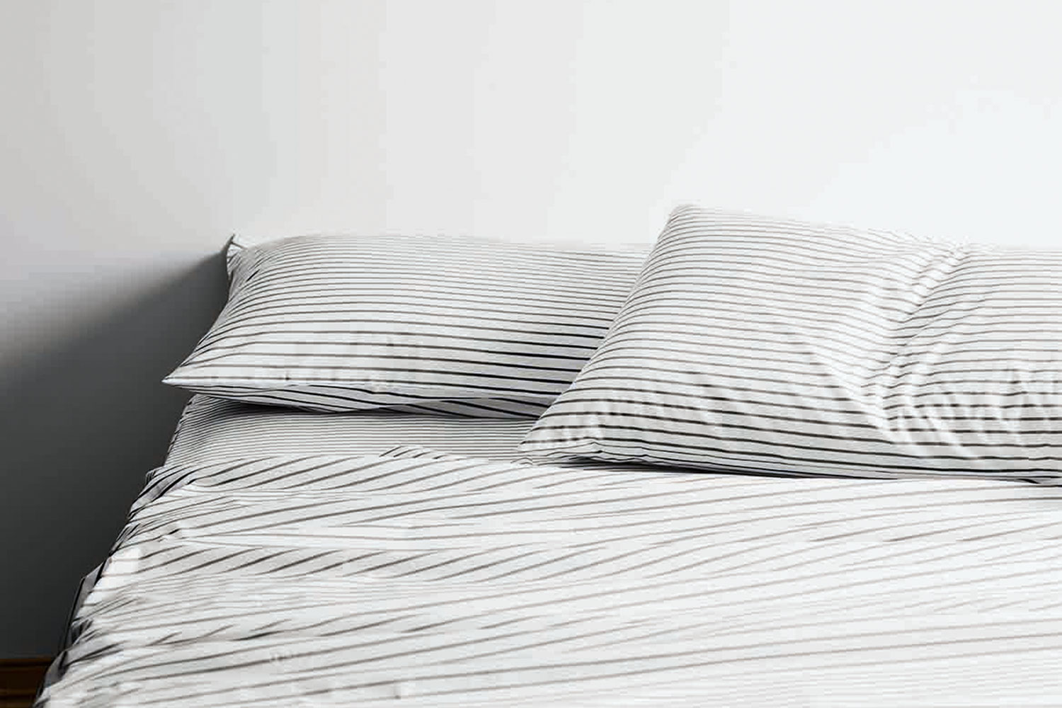 Vintage Stripe Smoke Sheet Set By Aura Harvey Norman New Zealand