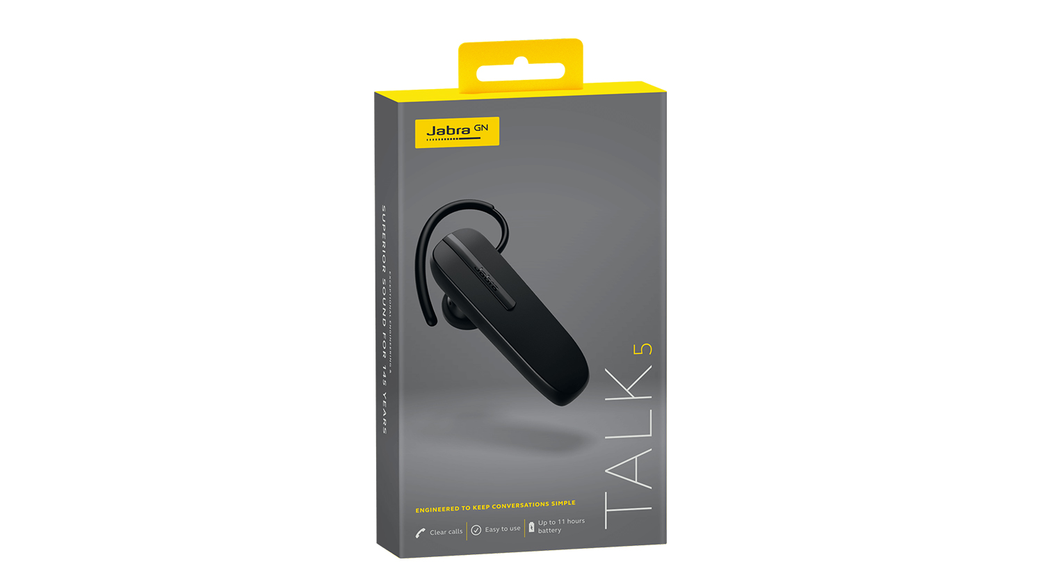 Jabra Talk 5 Bluetooth Headset Black Harvey Norman New Zealand