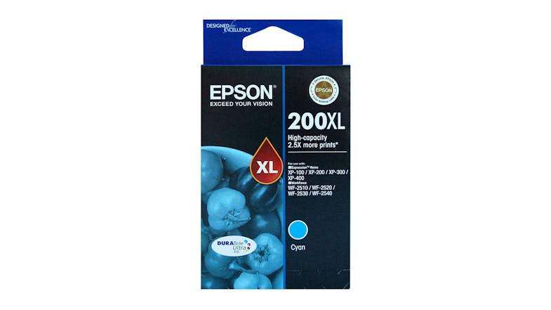 Epson 200XL High Capacity Ink Cartridge - Cyan
