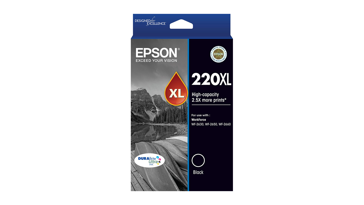 Epson 220XL DURABrite Ultra Ink Cartridge - Black