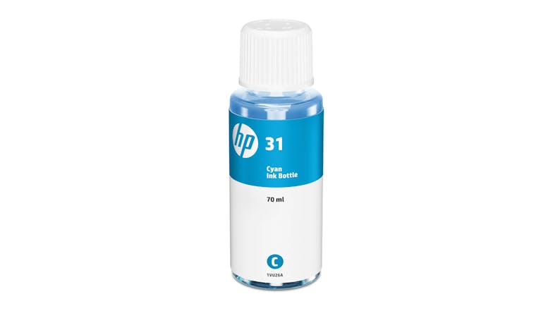 HP 31 70ml Original Ink Bottle - Cyan