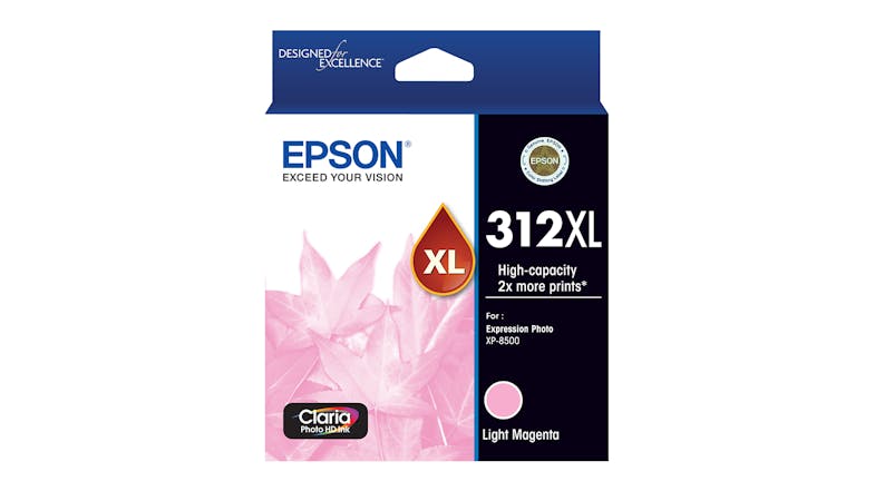 Epson 312XL High Capacity Ink Cartridge - Light Magenta