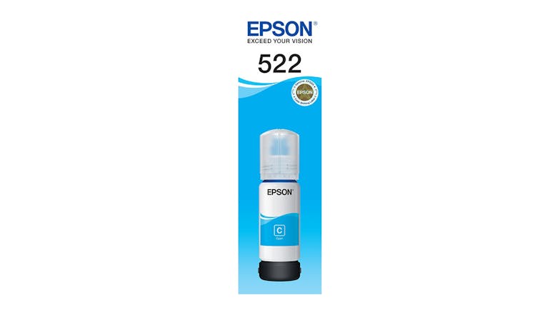Epson T522 Ink Bottle - Cyan