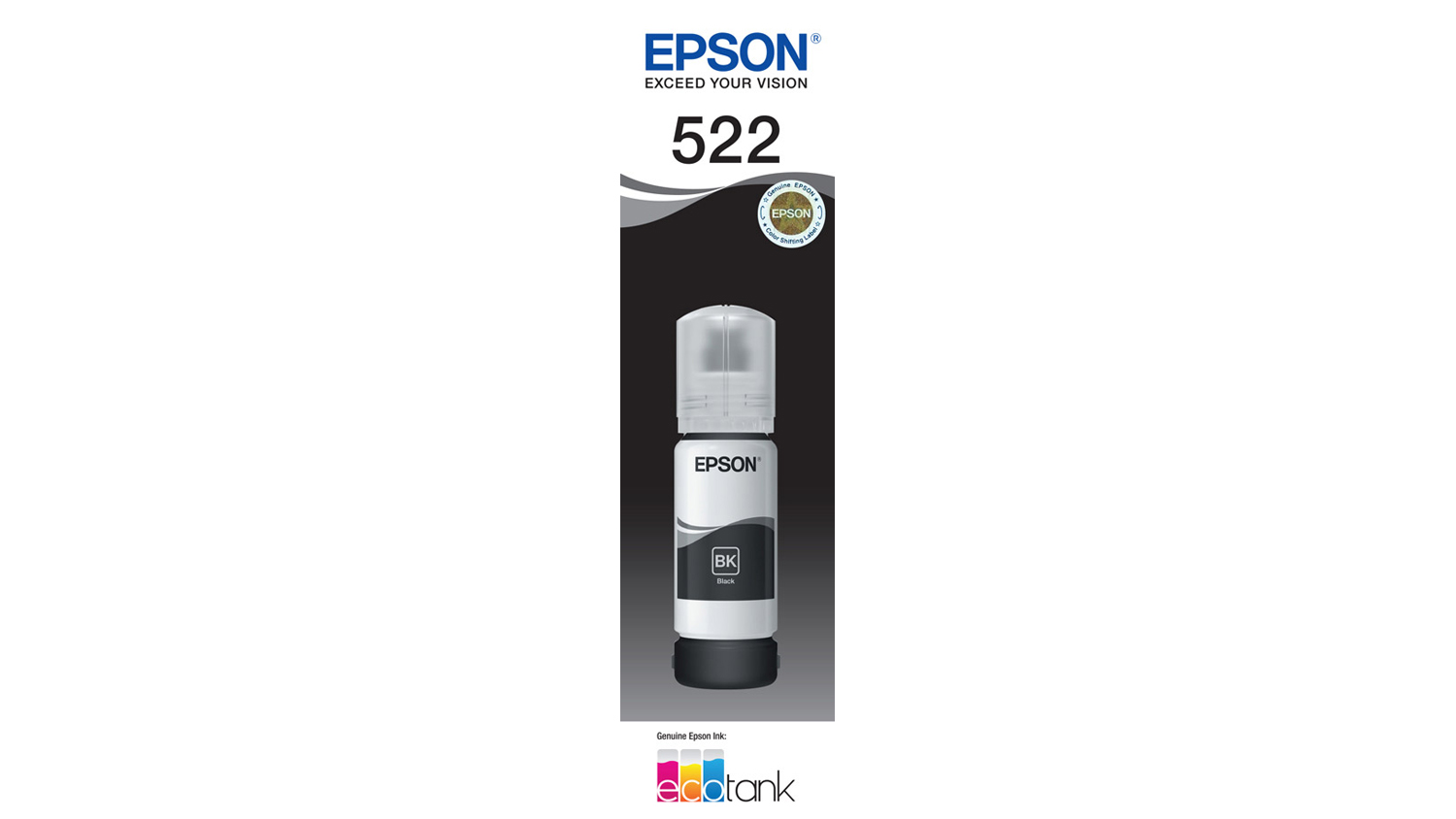The Epson T522 Ink Bottle