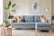 Harper 3.5 Seater Fabric Sofa with Chaise by Furniture Have