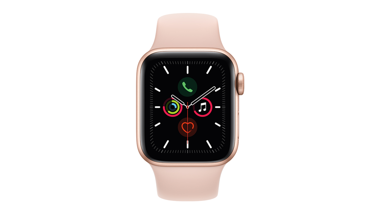 apple watch gold and pink