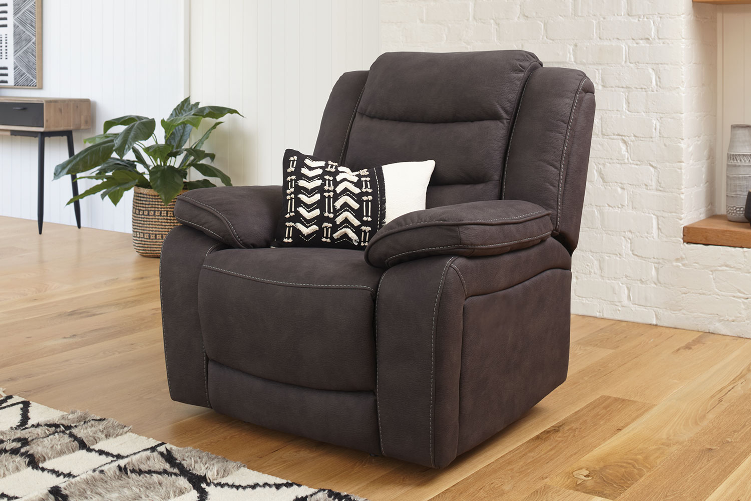 Turner Fabric Recliner Chair | Harvey Norman New Zealand