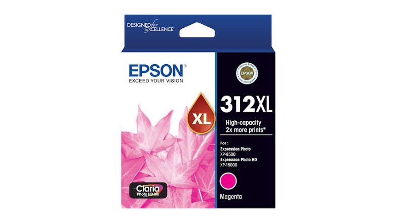Epson 312XL High Capacity Claria Photo HD Ink Cartridge - Magenta
