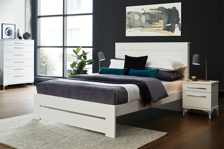 Aza Queen Bed Frame by Compac Furniture