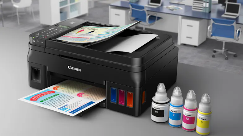 佳能(Canon)G4610超大容量可加墨彩色多功能无线一体机 & bset coupons Offer from ZNJ image