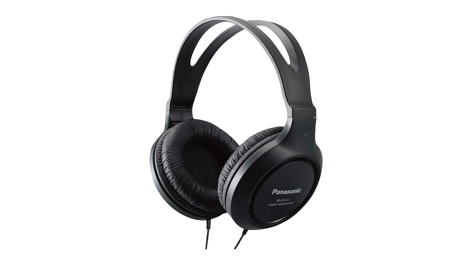 Panasonic RP-HT161 Wired Over-Ear Headphones - Black (RP